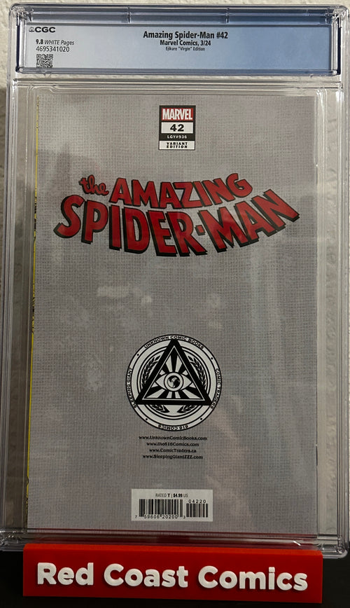 CGC 9.8 Amazing Spider-Man #42 “Virgin” Edition