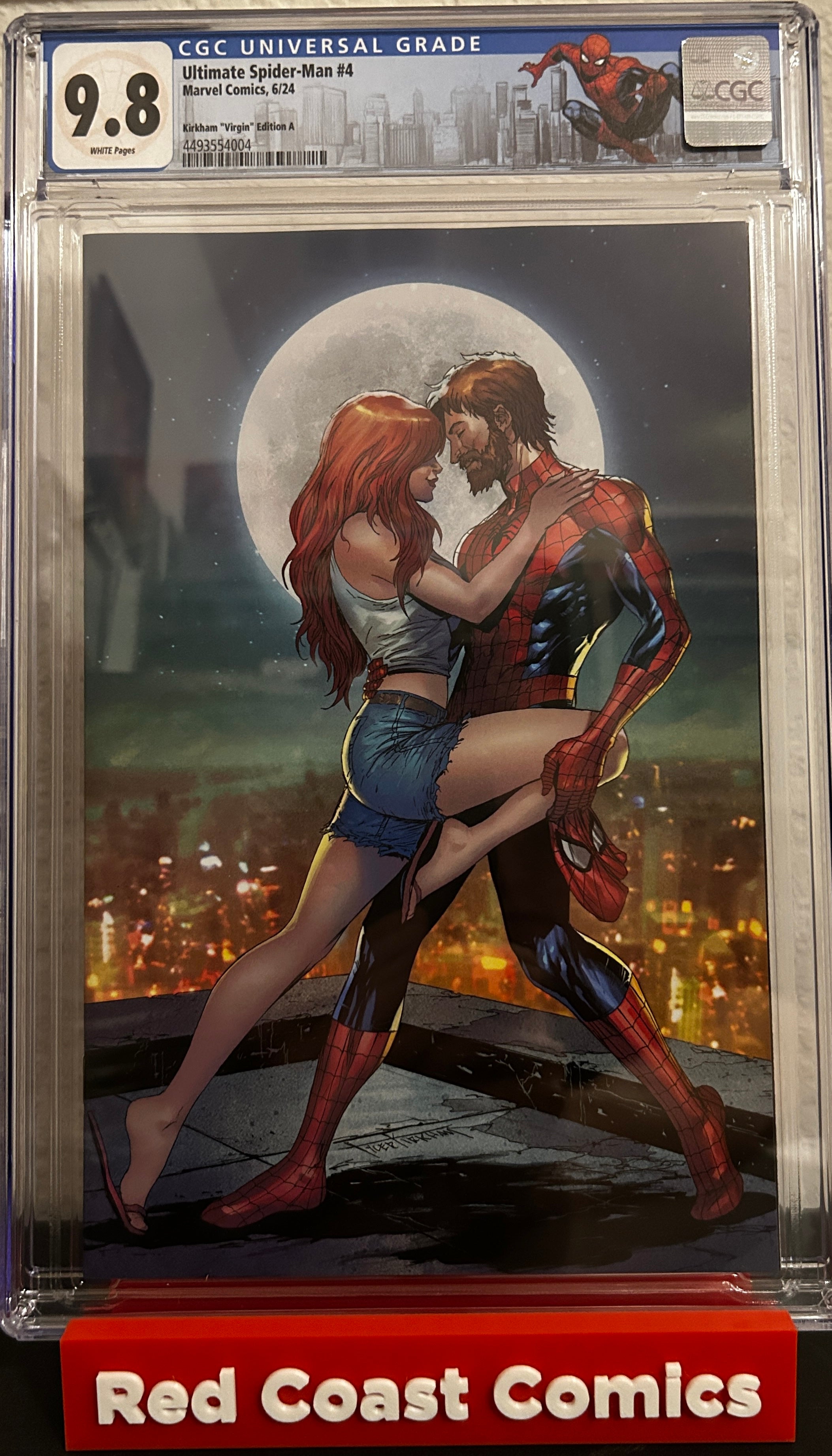 CGC 9.8 Ultimate Spider-Man #4 “Virgin” Edition A