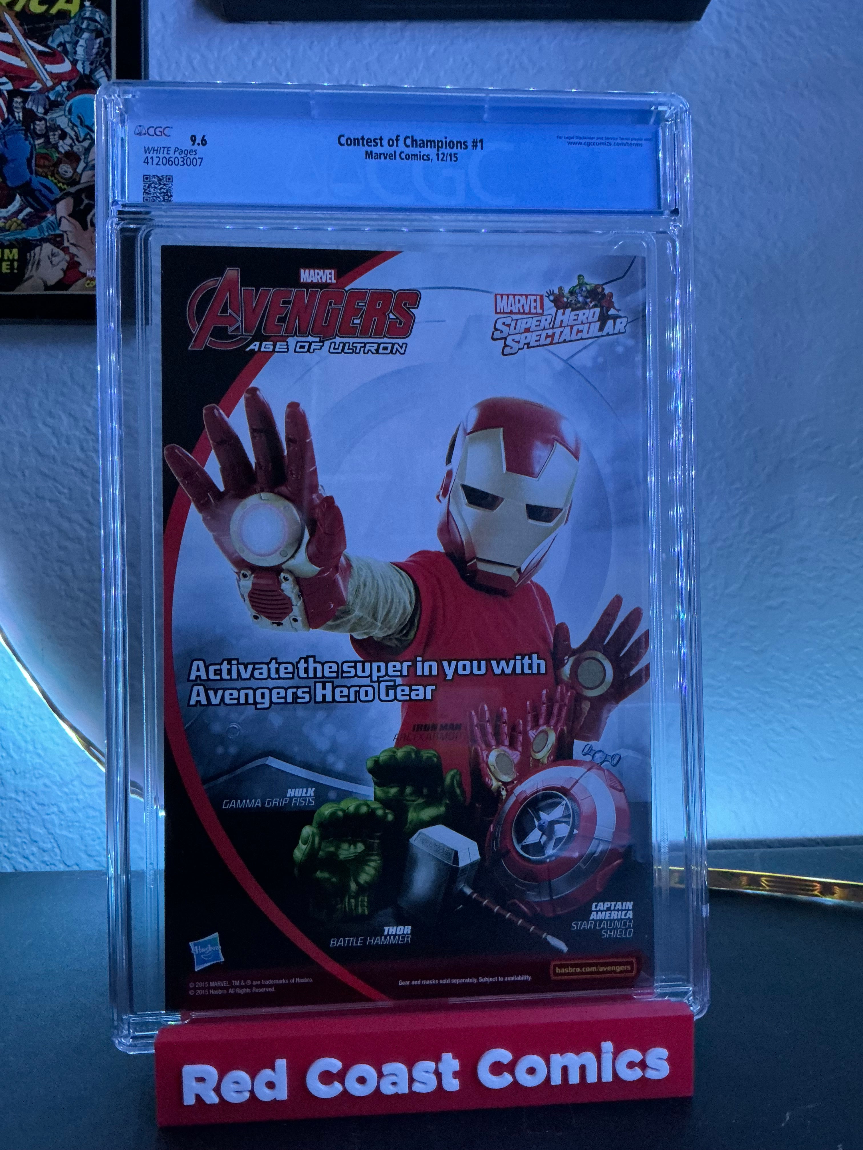 CGC (9.6) Contest of Champions #1