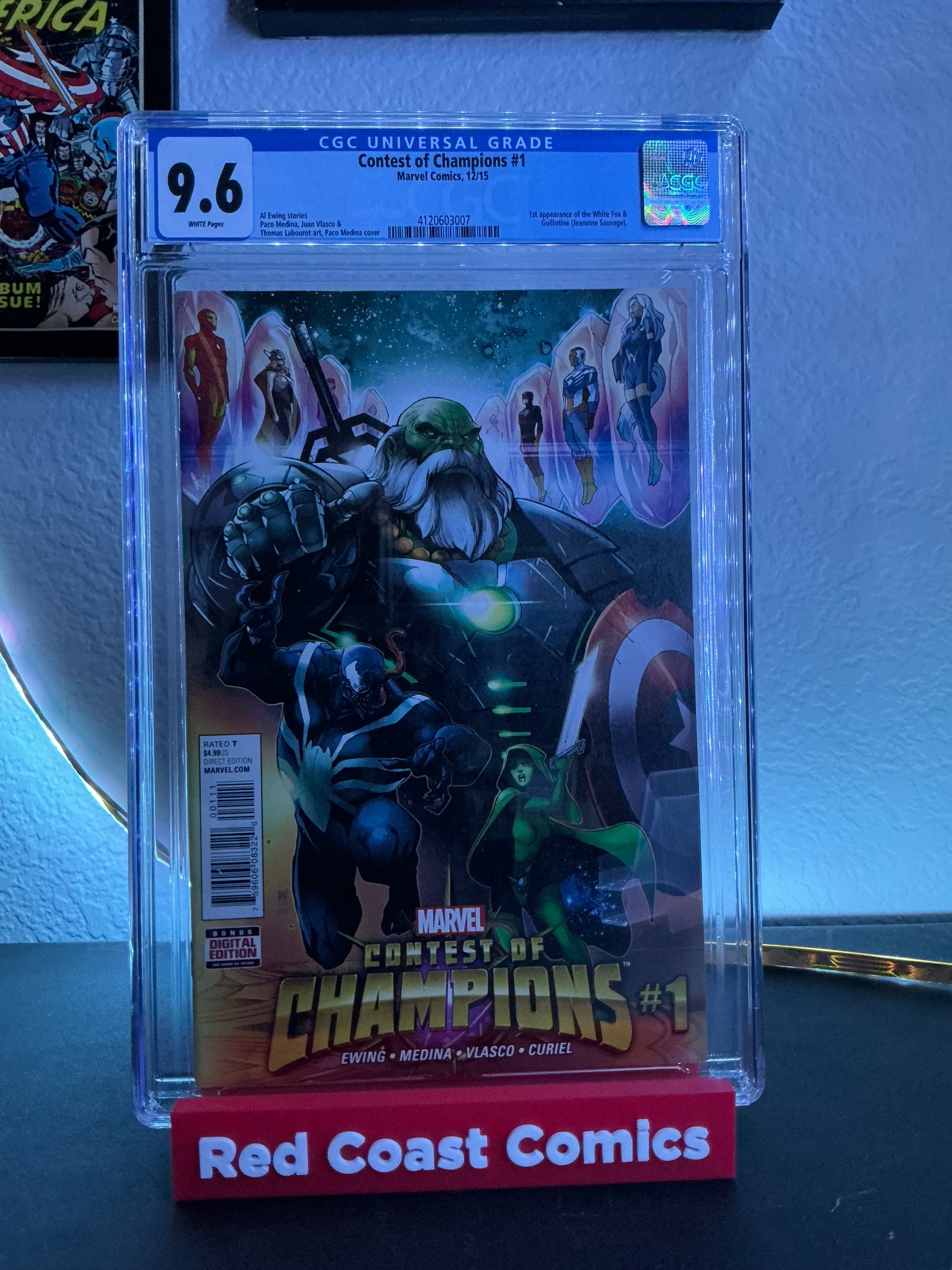 CGC (9.6) Contest of Champions #1