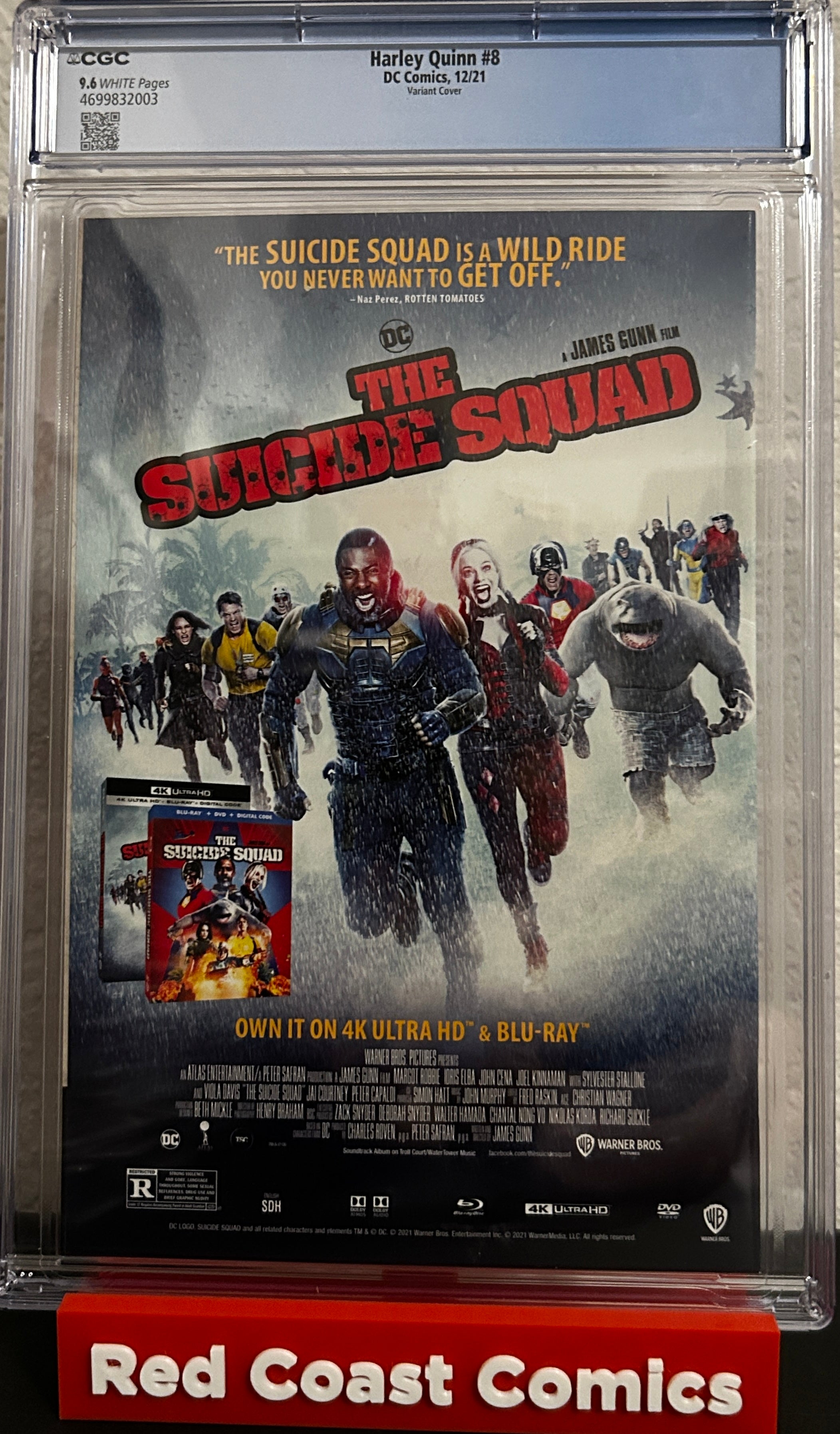 CGC 9.6 Harley Quinn #8 “Variant cover”