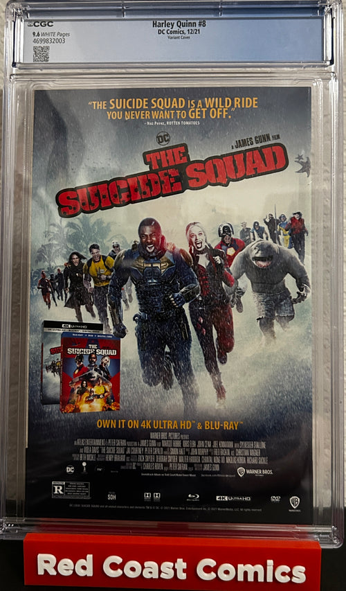 CGC 9.6 Harley Quinn #8 “Variant cover”