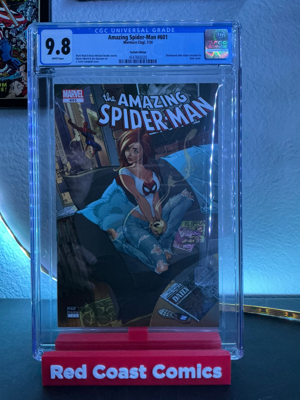CGC (9.8) Amazing Spider-Man #601 Turkish edition